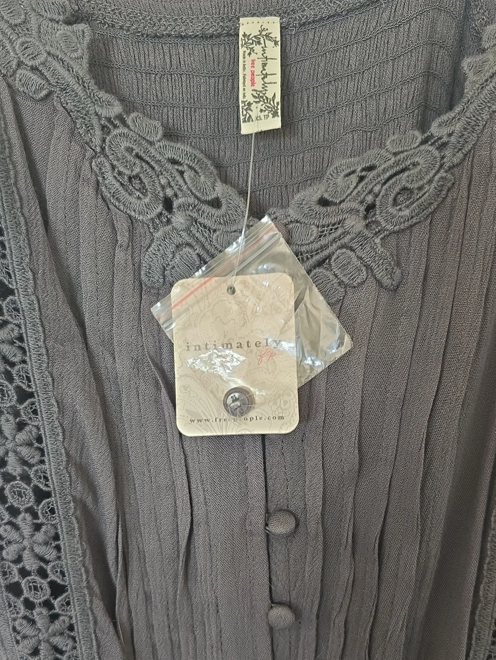 Free People Gray Dress